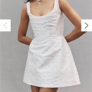 Anthropologie Watters Obsessed Scoop A-Line Mini Dress *Altered